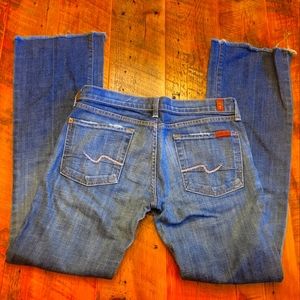 7's with Pink Rhinstone pocket details